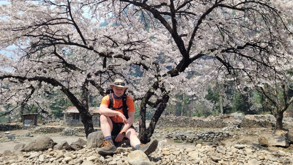 Eric laviolette randonneur de l'estrie